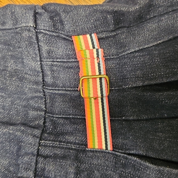 Vintage 90's Tommy Hilfiger Denim Dress with Pleats Toddler Girl Size 3T - Picture 5 of 12